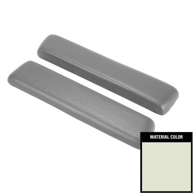 PUI Interiors 1965-1966 Chevrolet Chevelle Fawn Front Arm Rest Pads ARP1-22