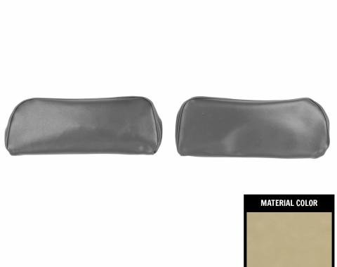 PUI Interiors 1968-1972 Chevelle/GTO/Cutlass/Skylark/Nova Covert Bucket Seat Head Rest Covers 68AH29U