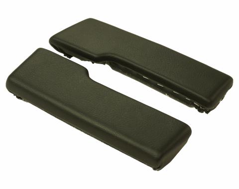 PUI Interiors 1965-1967 Chevrolet Nova Black Rear Arm Rest Pads ARP9-10