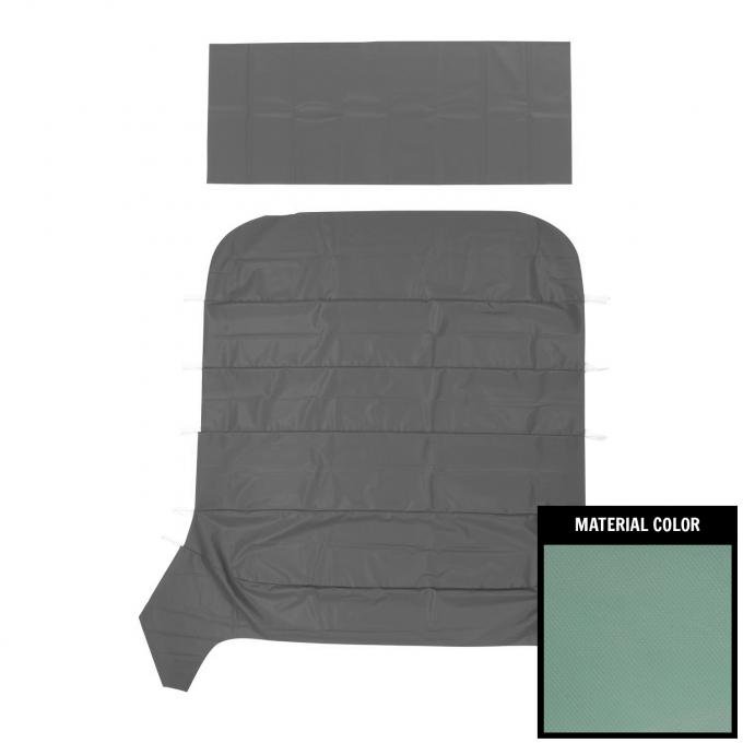PUI Interiors 1962-1965 Chevrolet Nova Hardtop Aqua Basketweave Headliner 62XH107A