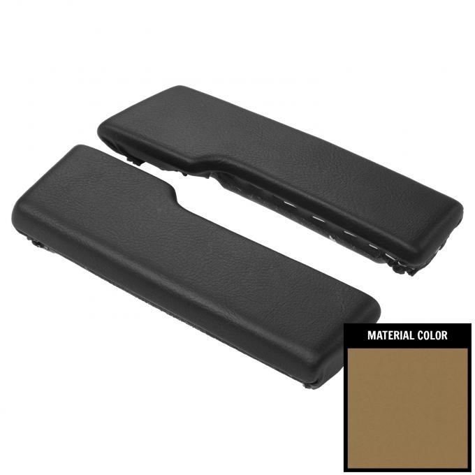PUI Interiors 1965 Chevrolet Nova Light Saddle Rear Arm Rest Pads ARP9-35