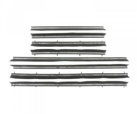 PUI Interiors 1975-1979 Chevrolet Nova 4 Door Sedan 8 Piece Window Felts 76XWC-4