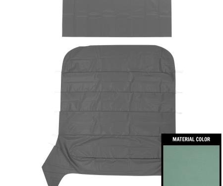 PUI Interiors 1962-1965 Chevrolet Nova Hardtop Aqua Basketweave Headliner 62XH107A