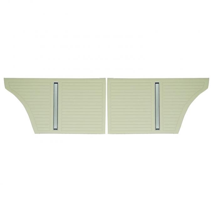 PUI Interiors 1966 Chevrolet Nova 4-Door Sedan/Wagon Fawn Rear Door Panels 66XD4D22R