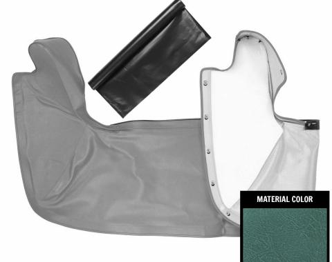 PUI Interiors 1962-1963 Chevrolet Nova Aqua Convertible Top Boot 63XT50