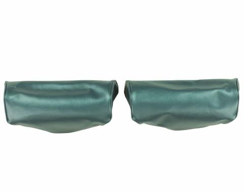 PUI Interiors 1975-1979 Chevrolet Nova Blue Bench Seat Head Rest Covers 75XH15B