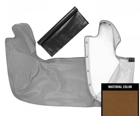 PUI Interiors 1962-1963 Chevrolet Nova Saddle Convertible Top Boot 63XT65