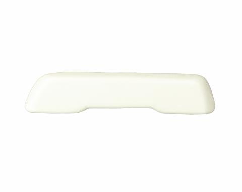 PUI Interiors 1968-72 GM F-Body & A-Body White Left Front Arm Rest Pad, Each ARP4-37L