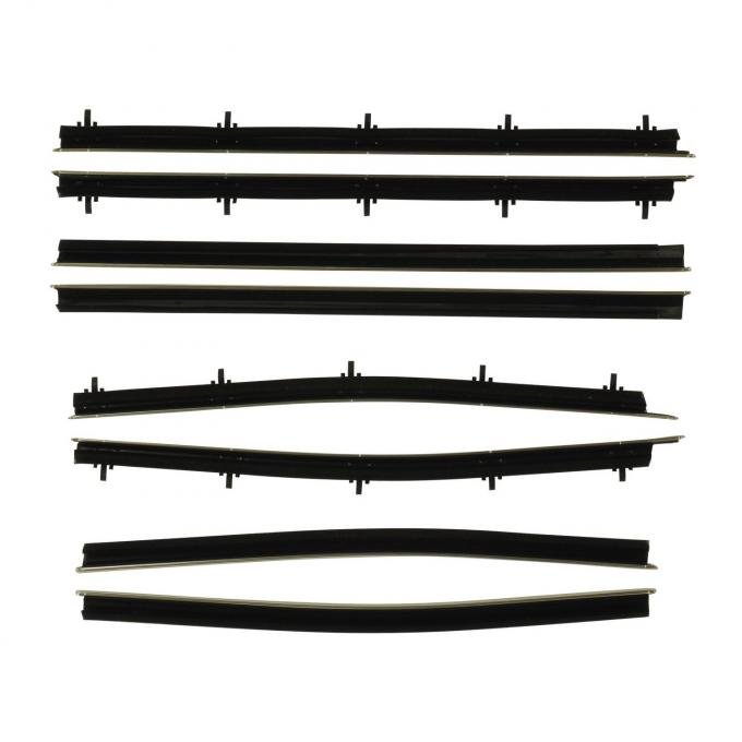 PUI Interiors 1968-1972 Chevrolet Nova 4 Door Sedan Window Felts F211-2