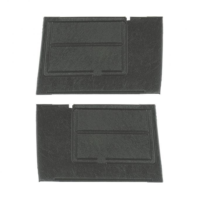 PUI Interiors 1963 Chevrolet Nova/SS Convertible Black Rear Door Panels 63XD55V