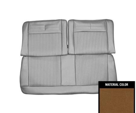 PUI Interiors 1962-1964 Chevrolet Nova 2 Door Saddle Split Front Bench Seat Cover 62XS65B