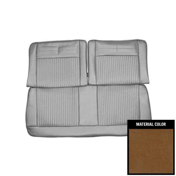 PUI Interiors 1962-1964 Chevrolet Nova 2 Door Saddle Split Front Bench Seat Cover 62XS65B