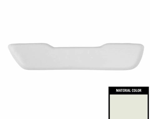 PUI Interiors 1968-72 GM F-Body & A-Body White Right Front Arm Rest Pad, Each ARP4-37R