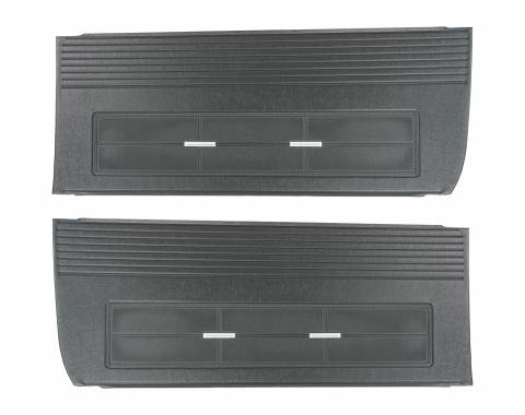 PUI Interiors 1963 Chevrolet Nova/SS Black Front Door Panels 63XD55