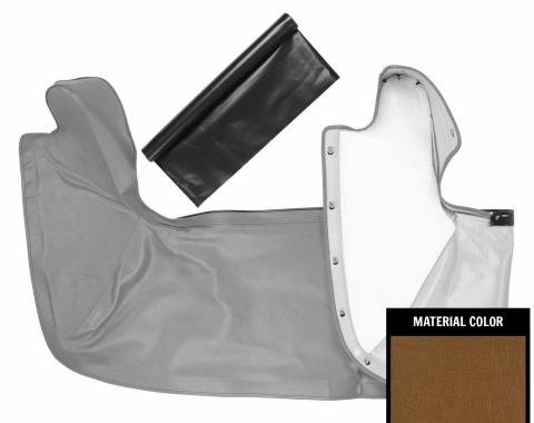 PUI Interiors 1962-1963 Chevrolet Nova Saddle Convertible Top Boot 63XT65