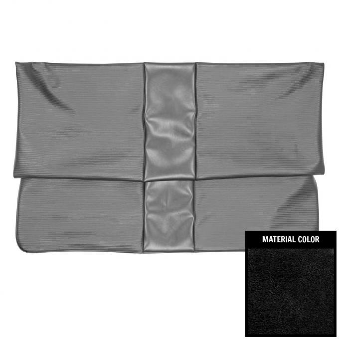 PUI Interiors 1977-1978 Chevrolet Nova 2-Door Sedan Standard Black Rear Bench Seat Cover 77XS70C