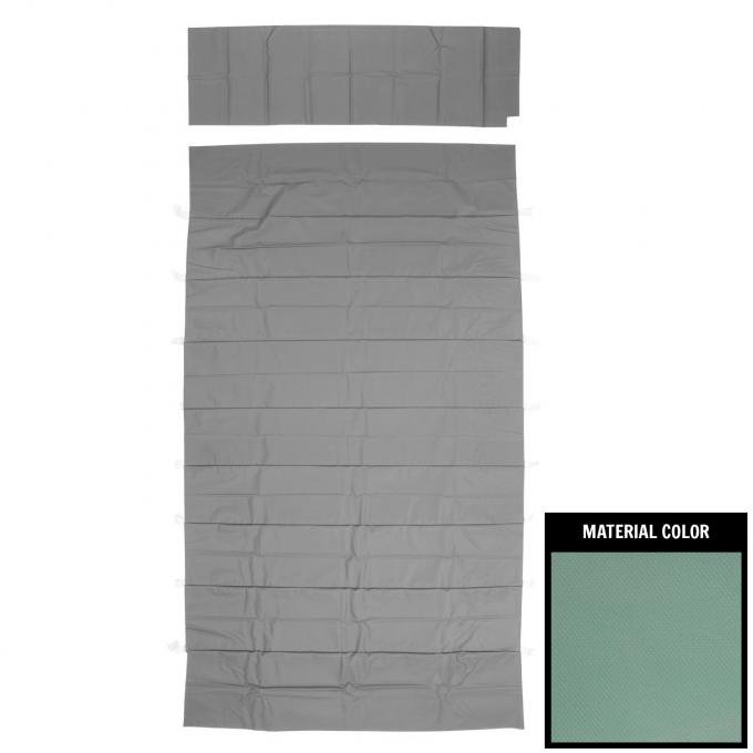 PUI Interiors 1962-1965 Chevrolet Nova Wagon Aqua Basketweave Headliner 62XHW107A