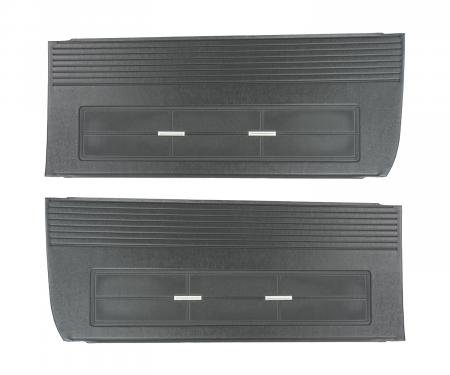 PUI Interiors 1963 Chevrolet Nova/SS Black Front Door Panels 63XD55