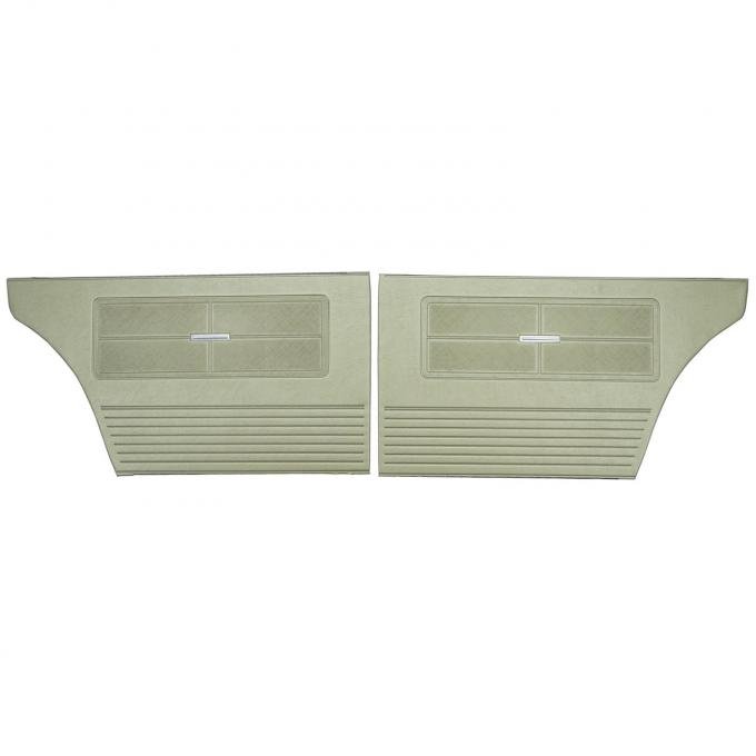 PUI Interiors 1963 Chevrolet Nova 4 Door Fawn Rear Door Panels 63XD4D57R