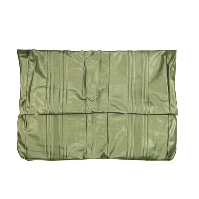 PUI Interiors 1969-1970 Chevrolet Nova SS/Custom Hardtop Dark Green Metallic Rear Bench Cover 69XS24C