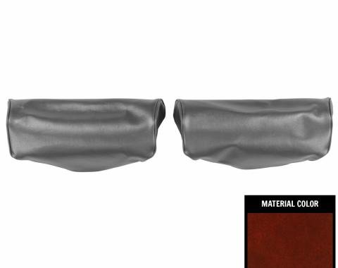 PUI Interiors 1975-1979 Chevrolet Nova Firethorn Bench Seat Head Rest Covers 75XH45B