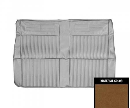 PUI Interiors 1963 Chevrolet Nova Convertible Saddle Rear Bench Seat Cover 63XS65V