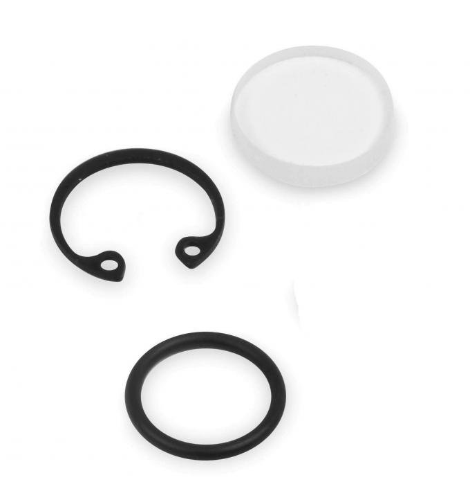 Quick Fuel Technology Replacement Sight Glass, O-Ring & Snap Ring 7-11QFT