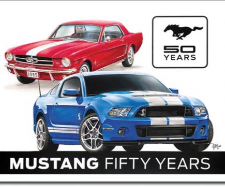 Tin Sign, Ford Mustang 50th