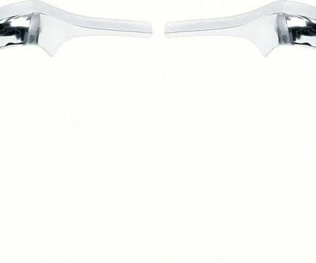 AMD Fender Eyebrow Moldings, LH/RH Pair, 68-72 Chevy II Nova K-K499