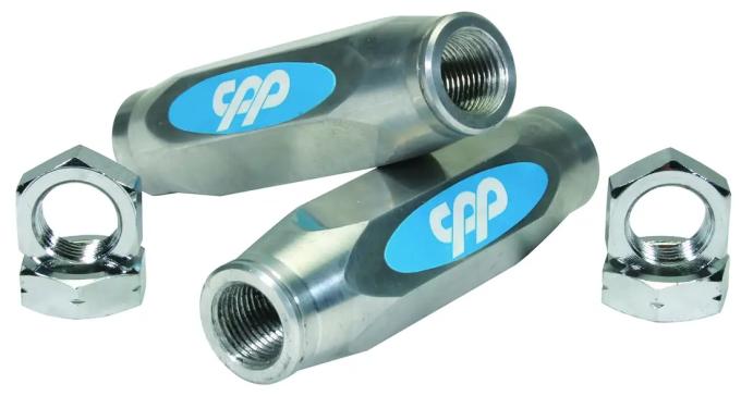 Classic Performance Aluminum Adjustable Tie Rod Sleeves Polished for a 1963-67 Nova ES2032SP-AP