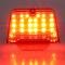 AMD Tail Light Lens, Red, 26 Red LED, 62-64 Chevy II Nova X951-3062-D