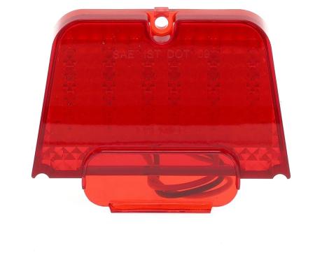 AMD Tail Light Lens, Red, 26 Red LED, 62-64 Chevy II Nova X951-3062-D