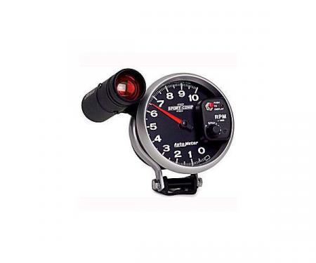 Nova Tachometer, Black Face, Sport-Comp, AutoMeter