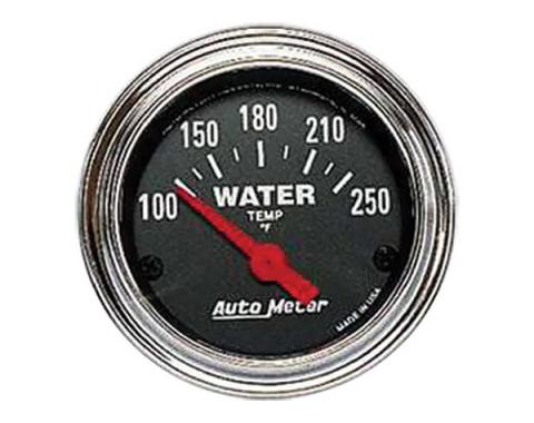 Nova Water Temperature Gauge, Chrome, AutoMeter