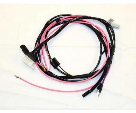 Nova Engine Wiring Harness, V8, HEI, With Factory Gauges, 1963-1965