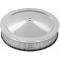 Nova & Chevy II Air Cleaner, Round Chrome, 14 X 3