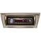 Chevy II-Nova Stereo Radio, KHE-300, AM/FM, Manual Tuning, Black Face, Chrome Bezel, 1966-1967