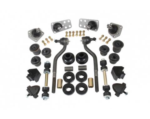 Nova Suspension Rebuild Kit, Front End, Rubber, 1963-1967