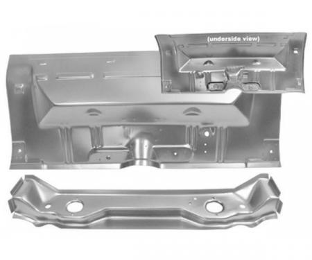 Nova Rear Seat Floor Pan, With Braces, 1962-1967