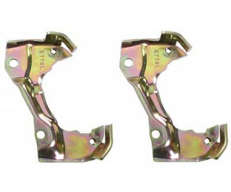 Nova Disc Brake Caliper Mounting Brackets, Single-Piston, Front, Modified, 1968-1974