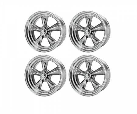 Chevy American Racing Torq Thrust II Wheel Set, Polished Aluminum, 17X7 & 17X8