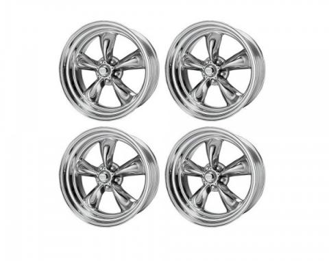 Chevy American Racing Torq Thrust II Wheel Set, Polished Aluminum, 15X8