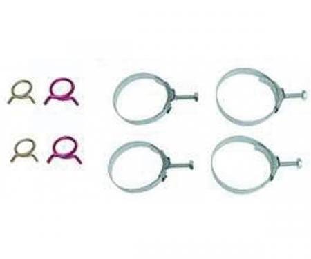 Nova Radiator Hose Clamp Kit, 1967-1968