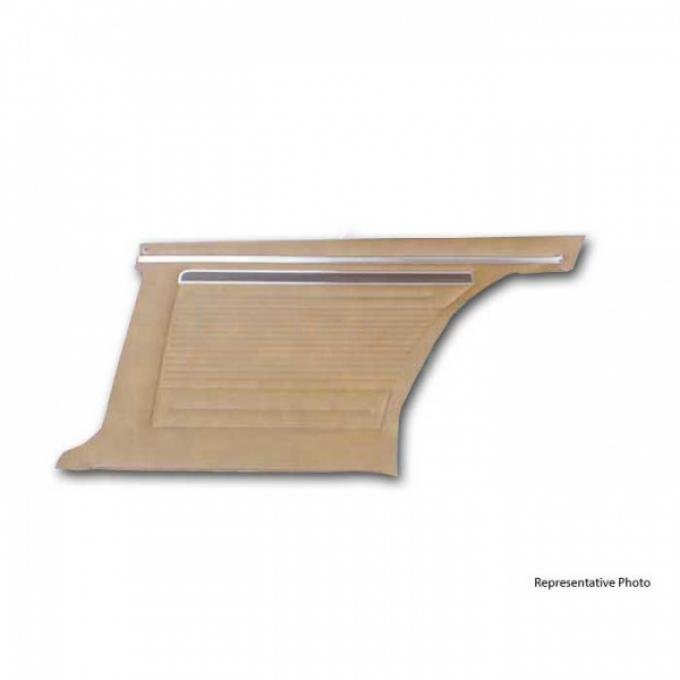 Distinctive Industries 1971-72 Custom Rear Quarter Panels Burlwood Stripe, Unassembled 096590