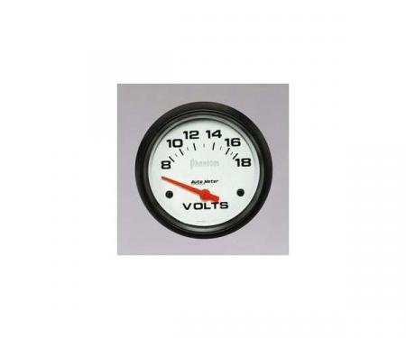 Nova Voltmeter Gauge, Phantom, AutoMeter