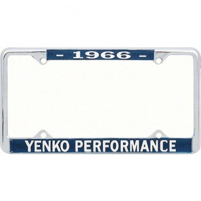 Nova License Frame, Yenko, 1966