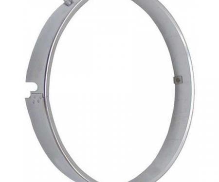 Chevy Nova Retaining Ring, Headlamp Seal Beam, Stainless Steel, 1970-1973