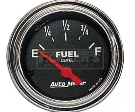 Nova Oil Pressure Gauge, Chrome, AutoMeter