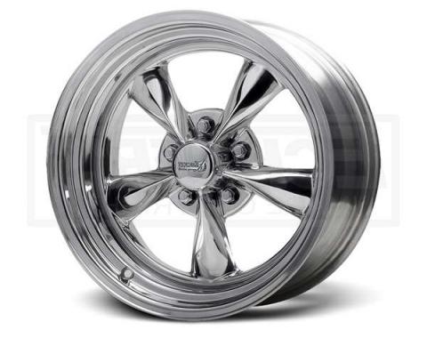 Nova Polished Fuel Wheel, 15x4, 5x4 1/2 Pattern,