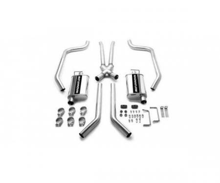 Nova Dual Exhaust System, 3.0'', Performance, MagnaFlow, 1969-1973